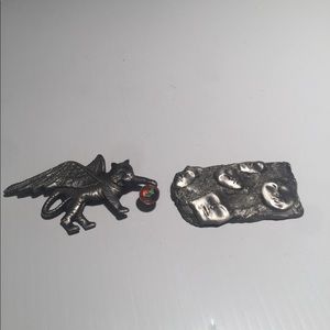 ‼️sale 2 for $ 15 Vintage JJ lot brooch pins